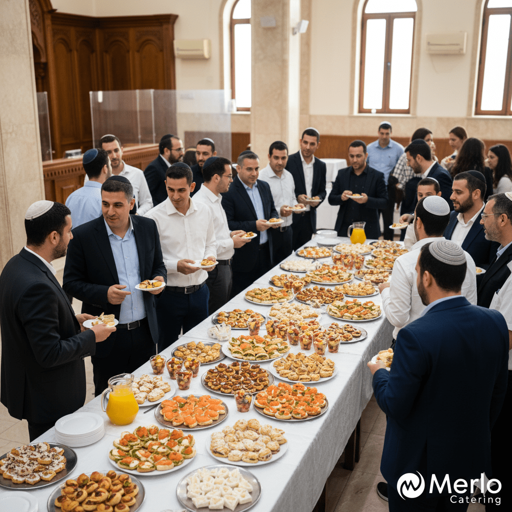 קייטרינג מגשי אירוח עליה לתורה